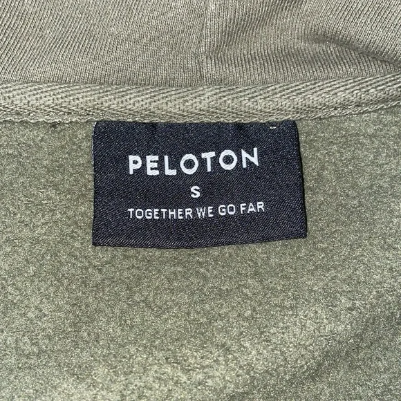 Peloton x Monica Ahanonu Full Zip Hoodie “Together We Go Far” SZ S EUC - Picture 4 of 6